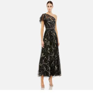 Mac Duggal 20427 One Shoulder A-line Embellished Gown